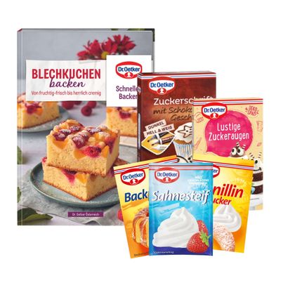 Dr. Oetker Rezept-Set Kindergeburtstag Schokokuss-Kuchen