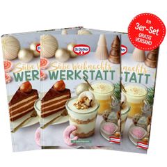 Dr. Oetker Rezeptbuch: Süße Weihnachtswerkstatt 3er Set
