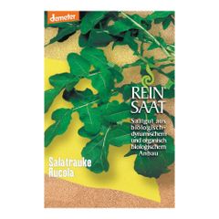 Bio Salatrauke Rucola Saatgut - 1 Beutel - 5er Vorteilspack von Reinsaat