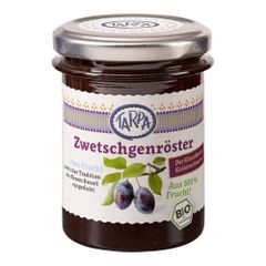 Bio Zwetschgenröster 100% Frucht 200g - 6er Vorteilspack von Tarpa