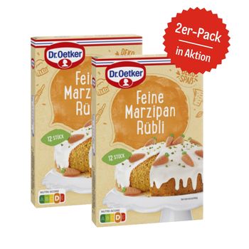 Dr. Oetker Feine Marzipan Rübli 2er-Pack