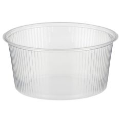 Verpackungs Becher PP transparent rund 250ml 100 Stück