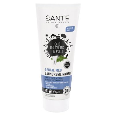 Organic Myrrh Toothpaste  75ml - Value Pack of 6