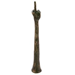 Handgeschmiedete Skulptur "Zeigs ruhig" 