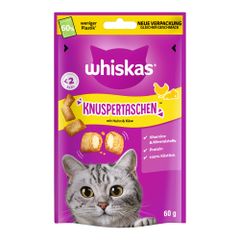 Knuspertaschen Huhn&Käse 60g - 6er Vorteilspack von Whiskas