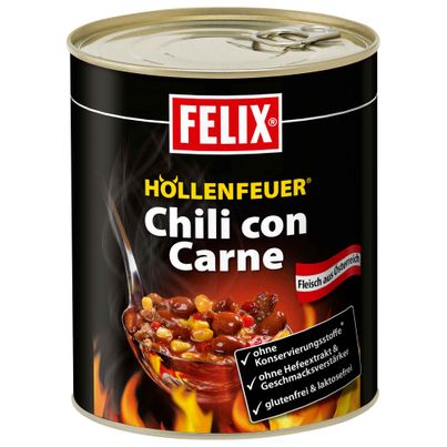 Höllenfeuer Chili con Carne 800g von Felix