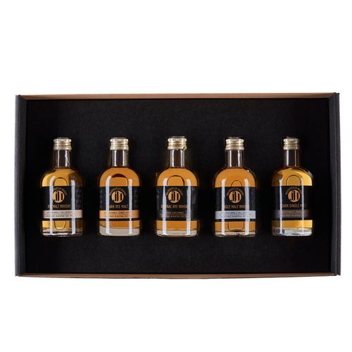 Whisky Selection Made in Austria - Whisky-Minibox 5 x 50ml von der Whiskyerlebniswelt Haider