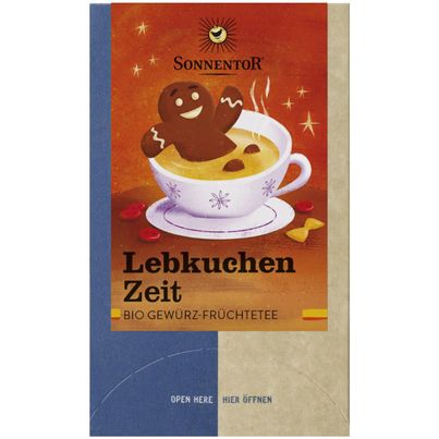 Bio Lebkuchen Zeit a 1.8g 18Beutel - 6er Vorteilspack von Sonnentor