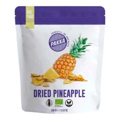 Bio Ananas getrocknet 100g - 10er Vorteilspack von Pakka