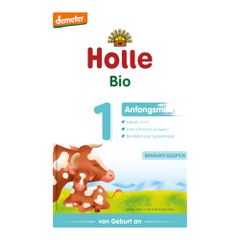 Organic baby milk - initial milk 1 400g - value pack of 5 from Holle