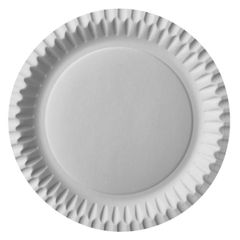 Pappteller weiß rund Durchmesser 23 cm 100 Stück