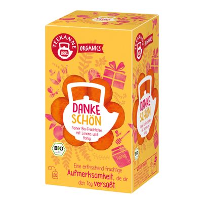 Bio Organics thank you 20 bags of Teekanne