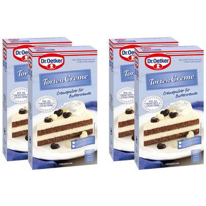 Dr. Oetker Tortencreme klassisch 4er Pack