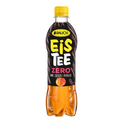 Eistee Pfirsich Zero Pet 500ml von Rauch