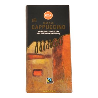 Bio Schoko Mascao Cappuccino 85g - 12er Vorteilspack von Eza