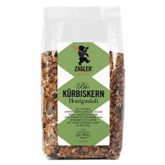 Zagler Bio Kürbiskern-Honig Müsli 