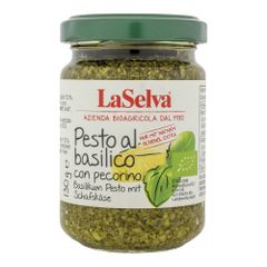 Bio Basilikum Pesto mit Schafkäse 130g - 6er Vorteilspack von La Selva
