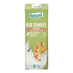 Bio Dinkeldrink Mandel 1000ml - 8er Vorteilspack von Natumi