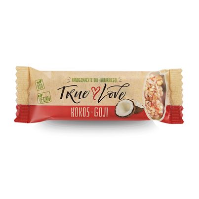 True Love Bio Kokos Goji Müsliriegel 31g