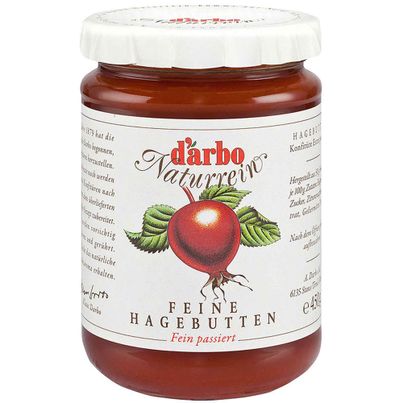 Darbo Naturrein Hagebutten Konfitüre Extra passiert 450g