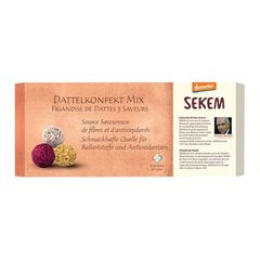 Organic Date Confectionery Mix 120g – 8-pack value pack from Sekem