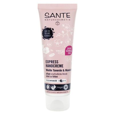 Bio Express Hand cream 75ml - pulls a - intensive moisture donation - protects against drying out of Sante natural cosmetics