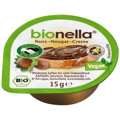 Bio Nuss-Nougat-Creme Probe 15g - 48er Vorteilspack von Bionella