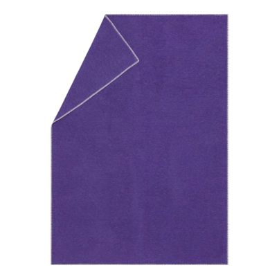 Light Cozy Blanket Solid Color Lilac 140x200cm by David Fussenegger