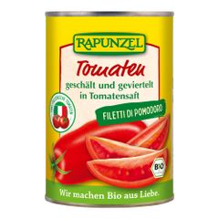 Bio Tomaten geschält & gewürfelt 400g - 6er Vorteilspack von Rapunzel