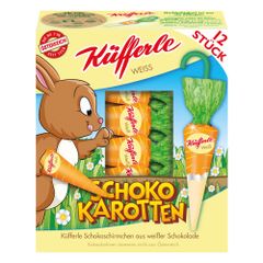 Küfferle Schokokarotten Weiß 12er 162g