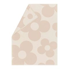 Babydecke Flowers 70 x 90 cm - Natur - GOTS zertifiziert - von David Fussenegger