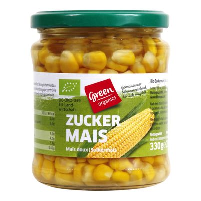 Bio Zuckermais 330g - 6er Vorteilspack von Green Organics