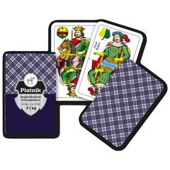 Schnapskarten Karo doppeldeutsch 24Blatt von Piatnik