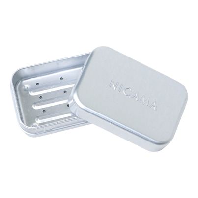 Bio Seifendose Abtropfgitter eckig 1ct von Nicama