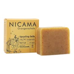 Bio Upcycling-Seife Orange 100g - 6er Vorteilspack von Nicama