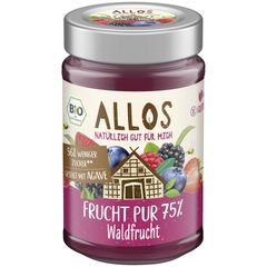 Bio Fruchtaufstrich 75% Waldfrucht 200g - 6er Vorteilspack von Allos