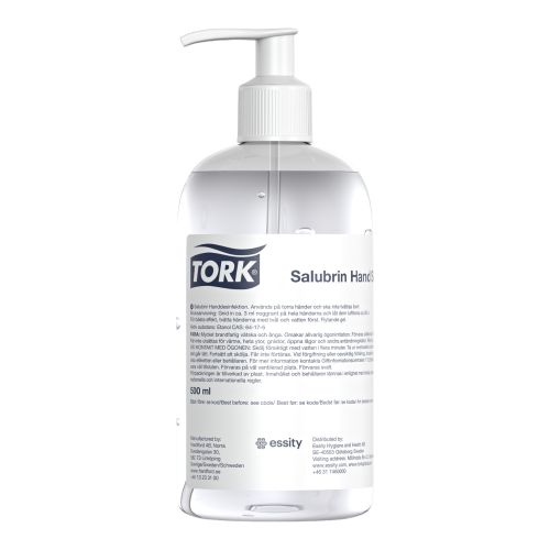 Salubin Hand Disinfection Gel 500ml by Tork