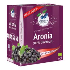 Bio Aronia Direktsaft AT BIB EW 3000ml von Aronia Original