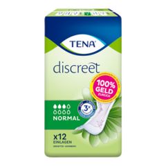 Discrete Normal slip insert 12 pieces of Tena