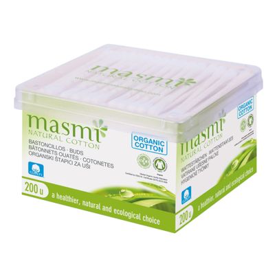 Organic cosmetic sticks 200 pieces - 12-piece value pack from Masmi