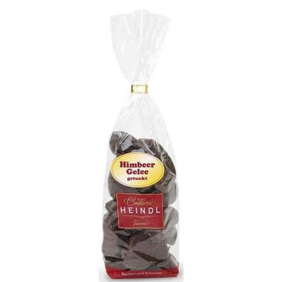 Heindl raspberry jelly delight dipped 250g