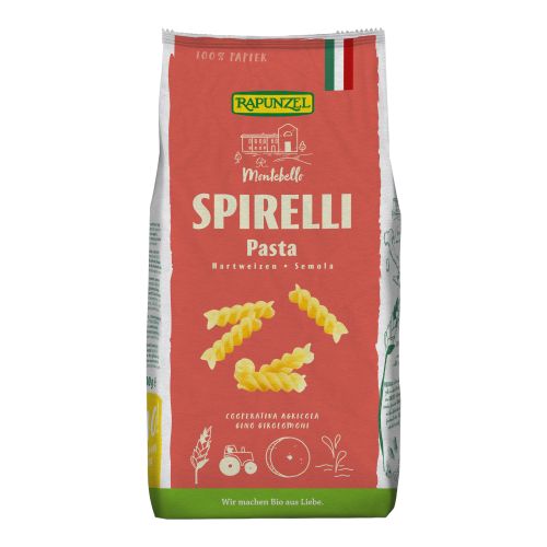 Bio Spirelli Semola 500g - 12er Vorteilspack von Rapunzel Naturkost