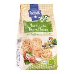 Bio Haselnuss-Kekse 140g - 12er Vorteilspack von Kastner Franz