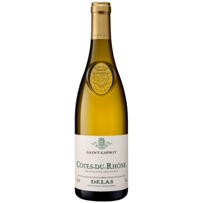 Delas Cote du Rhone blanc Saint Esprit 2020 750ml - Weißwein von Delas