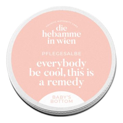 Care ointment Babys Bottom everybody be cool, this is a remedy  40g by die Hebamme in Wien