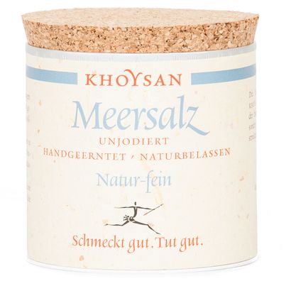 Meersalz Natur fein Würzdose 200g von Khoysan