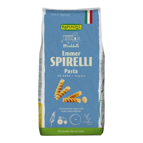 Bio Emmer-Spirelli Semola 500g - 12er Vorteilspack von Rapunzel Naturkost