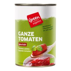 Bio Ganze Tomaten geschält 400ml - 12er Vorteilspack von Green Organics