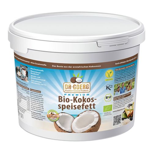 Bio Kokosspeisefett 3000ml von Dr Goerg