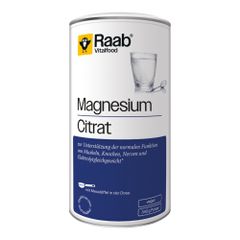 Bio Magnesium Citrat 340g von Raab Vitalfood